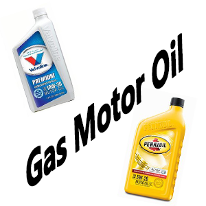 Gas Motor Oil